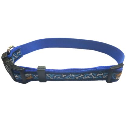 COLLAR NYLON 15x250-380MM.BULL ROJO/ROJO*** - Imagen 4