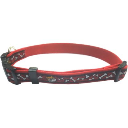 COLLAR NYLON 15x250-380MM.BULL ROJO/ROJO*** - Imagen 6