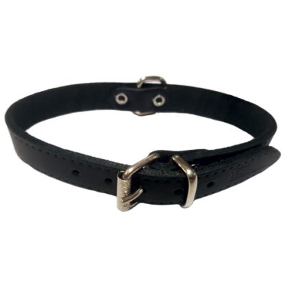 COLLAR CUERO LISO 35X650MM.ROJO