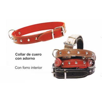 COLLAR CON ADORNO 25x550mm. NATURAL - Imagen 2