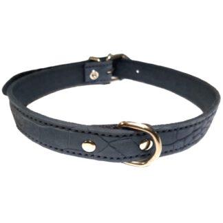 COLLAR PIEL LABRADO 15X350 VERDE