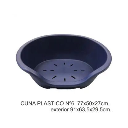 CUNA PLASTICO Nº6  77X50X27CM. - Imagen 3