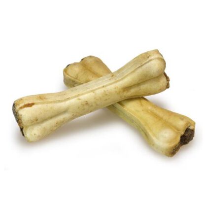 Hueso prensado  Piel Bufalo relleno con tripa 15cm. - Imagen 2