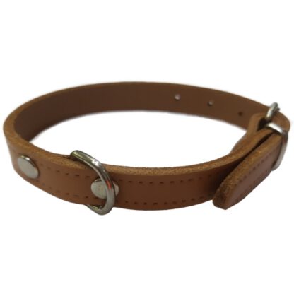COLLAR CUERO LISO NEGRO 45X1.8CM VMD - Imagen 2