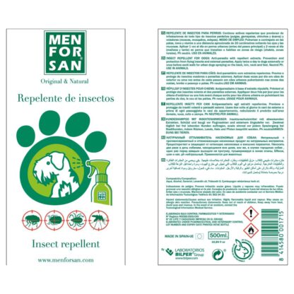 MENFORSAN REPELENTE NATURAL CON CITRONELA 500 ML. - Imagen 2