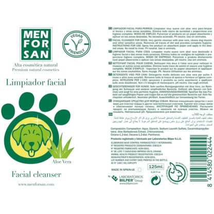 MENFORSAN LIMPIADOR FACIAL PERROS 60ml. - Imagen 2