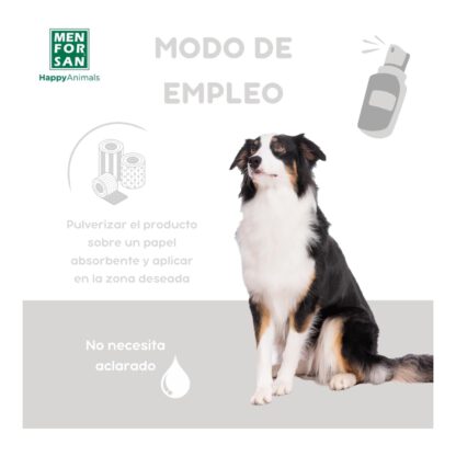 MENFORSAN LIMPIADOR FACIAL PERROS 60ml. - Imagen 5