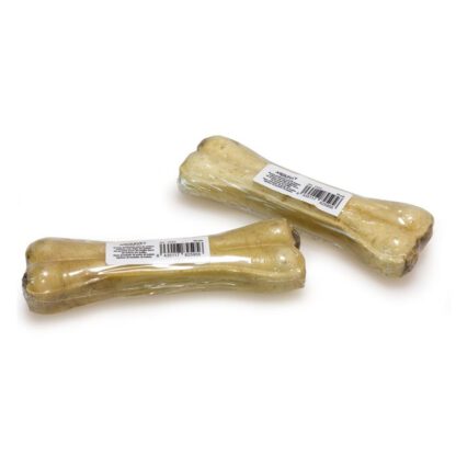 Hueso prensado  Piel Bufalo relleno con tripa 15cm. - Imagen 3