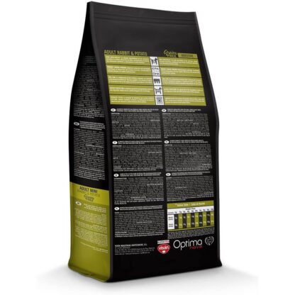 OPTIMA NOVA ADULT MINI RABBIT PATATA 8 Kg. - Imagen 2