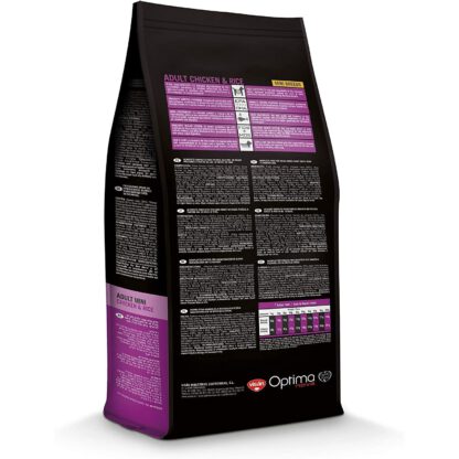 OPTIMA NOVA ADULT MINI POLLO ARROZ 12 KG. - Imagen 2