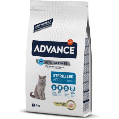 ADVANCE CAT STERILIZED TURKEY 3 KG. - Imagen 2
