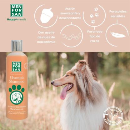 MENFORSAN CHAMPU Aceite de Macadamia 300ml. - Imagen 3