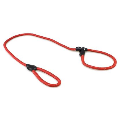 TIRADOR y COLLAR NYLON REFLECTANTE ROJO - Imagen 4