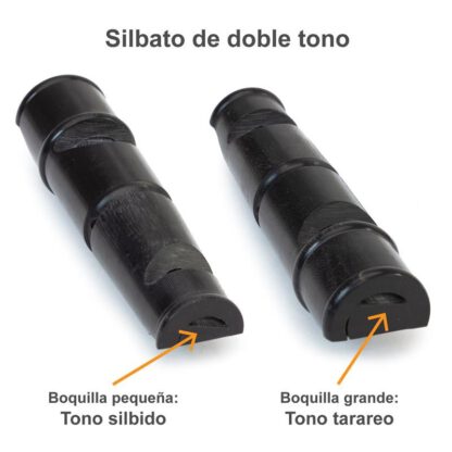 SILBATO DE CUERNO DE BUFALO - Imagen 3