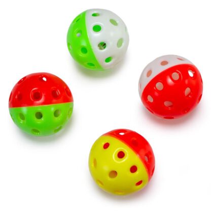 PELOTA CASCABEL 4,5 cm. Bolsa 4 Uds. - Imagen 3