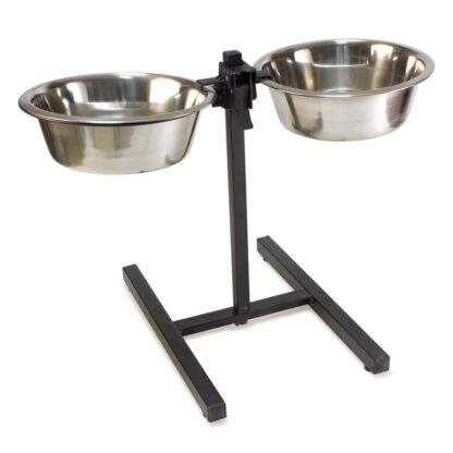SOPORTE INOX.2 COMEDEROS 1,8 LTS. - Imagen 2