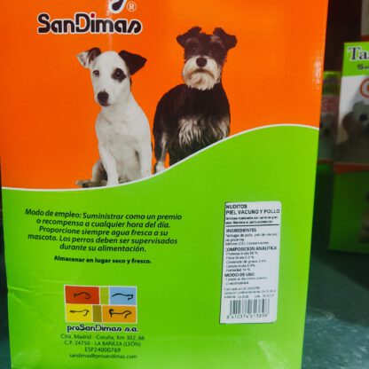 NUDITOS CON CARNE Bolsa 2x12 gr. Caja 40 Und. - Imagen 2