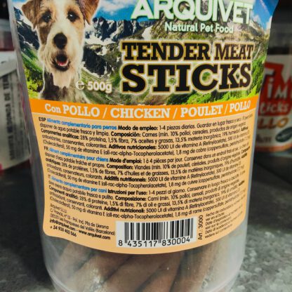 BARRITAS Tender Meat Sticks de Pollo 500gr. - Imagen 4