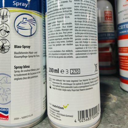 CHINOSEPTAN BLUE SPRAY 200 ML. CUIDADO PIEL SPRAY AZUL. - Imagen 2
