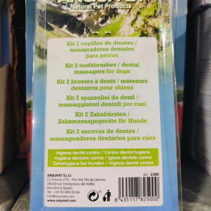 CEPILLO DENTAL PARA DEDO 2 UNIDADES. - Imagen 3