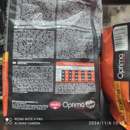 OPTIMA NOVA ADULT SENSITIVE 2 KG. - Imagen 5