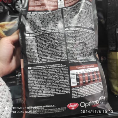 OPTIMA NOVA ADULT MATURE POLLO ARROZ 2 KG. - Imagen 4