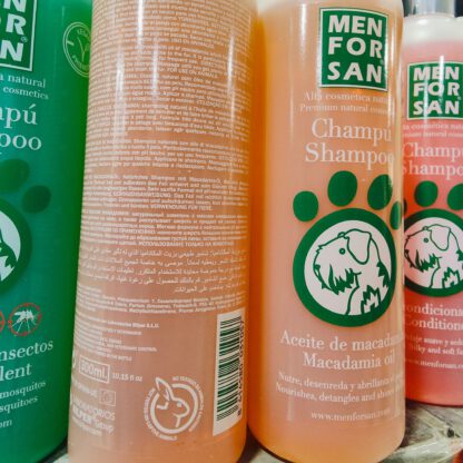 MENFORSAN CHAMPU Aceite de Macadamia 300ml. - Imagen 6