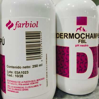 DERMOCHAMPU Perros y Gatos 250ml. FBL - Imagen 2