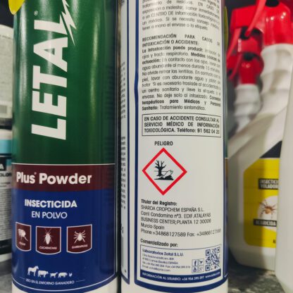 LETAL PLUS PWD TALQUERA 325 gr. - Imagen 5
