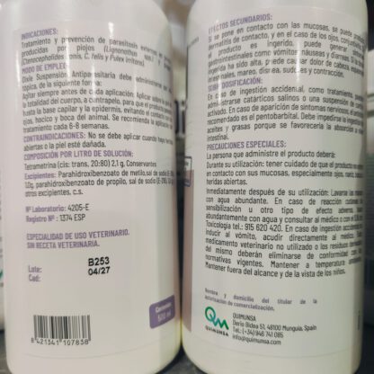DIPTRON DIXIE SUSPENSION Antiparasitaria 500 ml. - Imagen 4