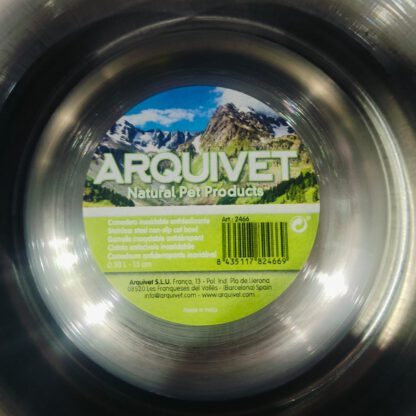 COMEDERO ACERO INOX.ANTIDESLIZANTE 15cm./ 0,3Lts. - Imagen 2