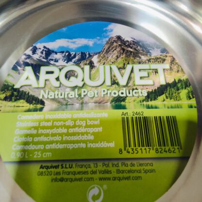 COMEDERO ACERO INOX.ANTIDESLIZANTE 15cm./ 0,3Lts. - Imagen 5