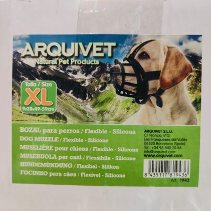 Bozal flexible-silicona XL 9x28x45-59cm. - Imagen 4
