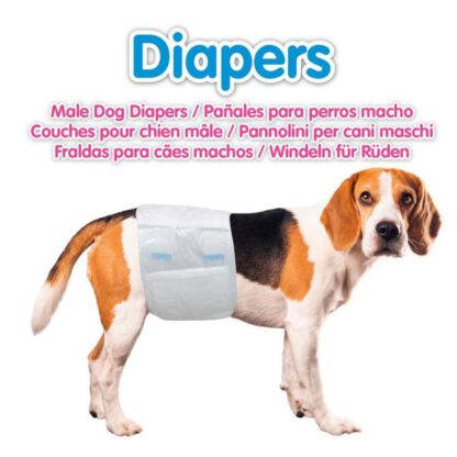 Pañal para MACHO S/M (30-46 cms.)12 uds./caja - Imagen 2