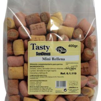 GALLETAS TASTY MINI RELLENAS 400 GR.SAN DIMAS