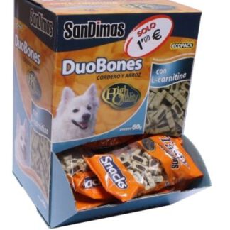 DUOBONES CORDERO Y ARROZ  60 GR. CAJA 40 UDS.
