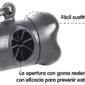 DISPENSADOR BOLSAS HIGIENICO 20UDS.BONE