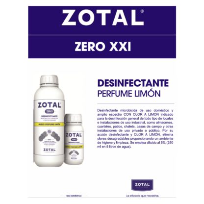 ZOTAL ZERO Limon 250 ml. - Imagen 4