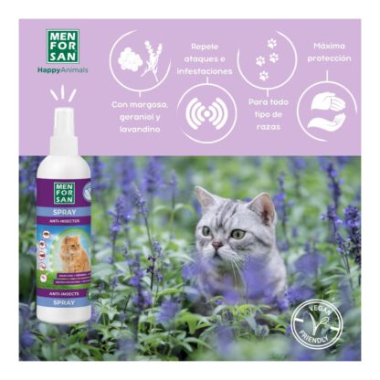 MENFORSAN SPRAY ANTI INSECTOS 250 ML.GATOS - Imagen 3