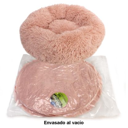 CAMA REDONDA SUAVE ROSA 70cm. - Imagen 4