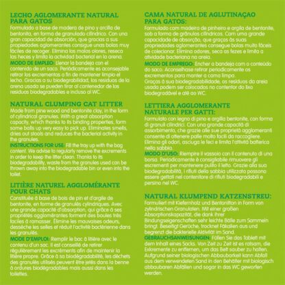 ARENA NATURAL CAT LITTER 5 LTS. Arquivet - Imagen 3