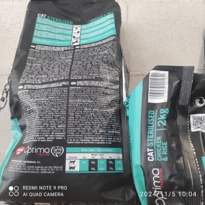 OPTIMA NOVA CAT STERILISED 2 KG. - Imagen 6