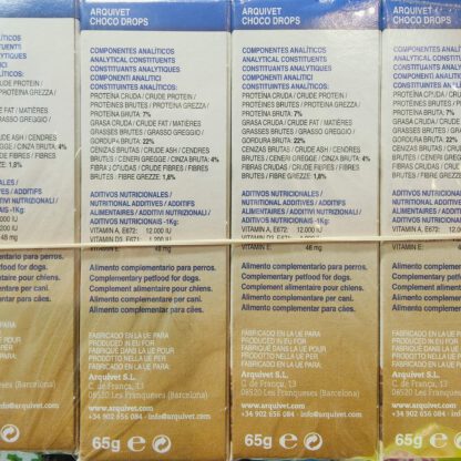 CHOCO DROPS ARQUIVET 65 GR - Imagen 3