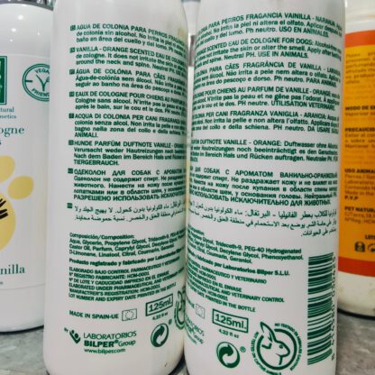MENFORSAN AGUA DE COLONIA Vainilla/NARANJA Perros 125ml. - Imagen 7