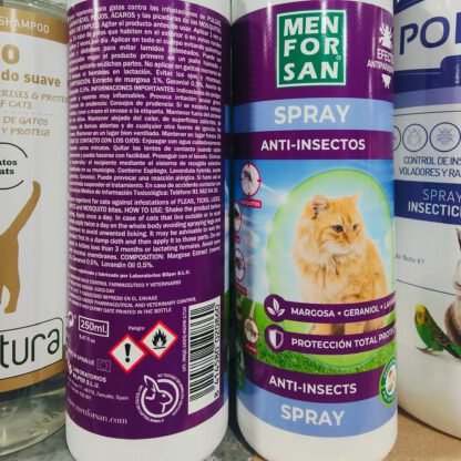 MENFORSAN SPRAY ANTI INSECTOS 250 ML.GATOS - Imagen 9