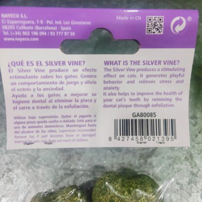JUGUETE PALO CON CORAZON CATNIP - Imagen 2