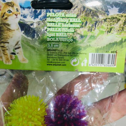 PELOTA ERIZO 3,5 cm. Bolsa 4 Uds. - Imagen 3