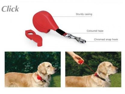 FLEXI CLICK 2 (0.5MT) ROJO***