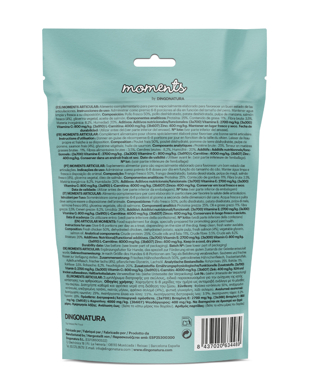 DINGONATURA Moments Dog Articular 150g