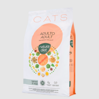 NATURA DIET Cat Adult Salmon 400 Gr